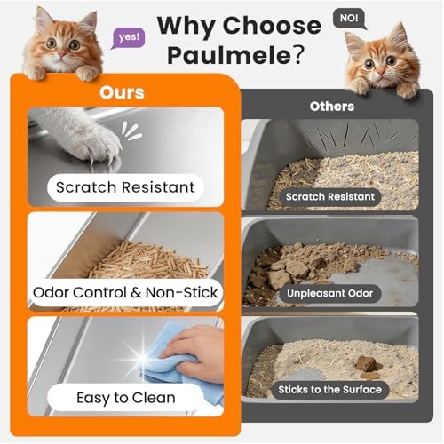 XXL Stainless Steel Sifting Litter Box - Image 2