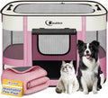 Siedihit 31" Dog Playpen, Cat Puppy Pen, Pet Portable Crate Indoor Outdoor by Siedihit