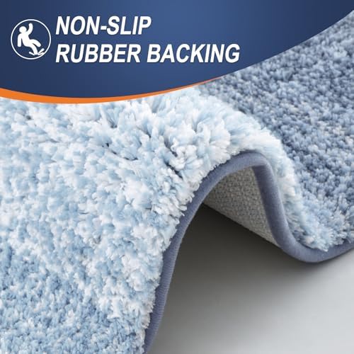 OLANLY Large Bathroom Rugs 40x32, Extra Soft Absorbent Microfiber Bath Rugs - Image 4