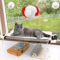 Cat Window Perch, Cat Hammock w/Fleece Blanket, Screw Suction Cups by SupplierforCats