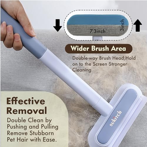 Dog & Cat Hair Remover for Couch, Reusable Lint Brush for Furniture - Image 5