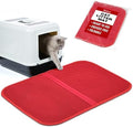 Filbert Cat Litter Mat, Foldable Cat Litter Mat, 23.6"x 14.8", Honeycomb Design by Filbert