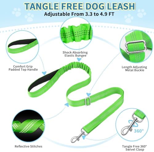 Lukovee Small Dog Harness and Leash Set, No Pull Soft Padded Vest - Image 3