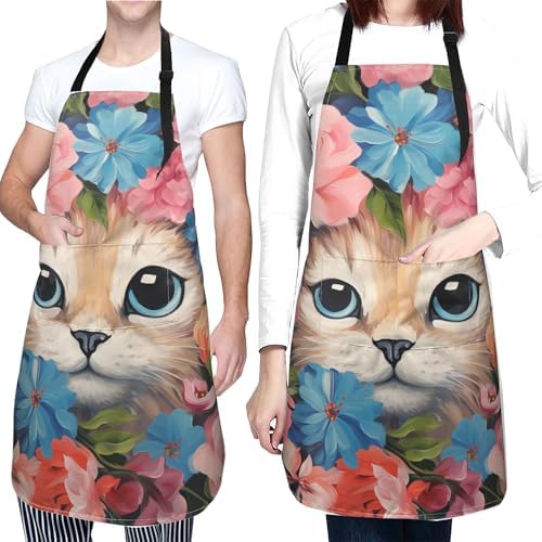 Art Apron with Pocket for Women Men - Image 6