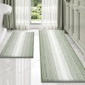 BSICPRO Bathroom Rugs Sets 2 Piece, Non Slip Bath Mats by BSICPRO