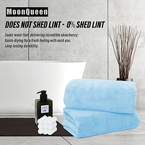 MOONQUEEN 2 Pack Premium Bath Towel Set - Image 3