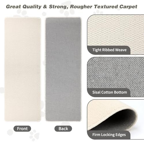 FHTONGE Extra Tall Thickened Cat Wall Climbing Carpet - Image 2