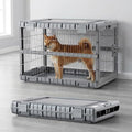 ZOMISIA 36" L Collapsible Dog Crate by Zomisia