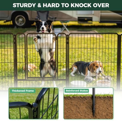 FXW Rollick Dog Playpen with RV Step Grid - Image 5