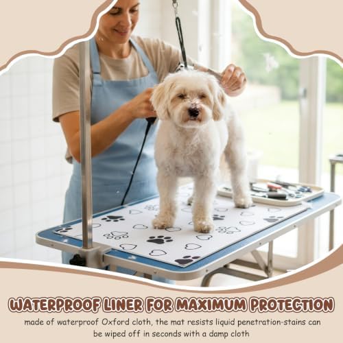 AceOrbit 1 Pack 24x48 Inch Non-Slip Dog Grooming Mat - Image 6