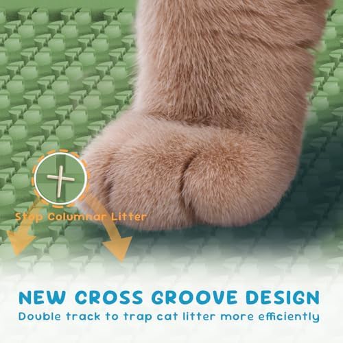 Cat Litter Mat, Silicone Litter Trapping Mat - Image 2
