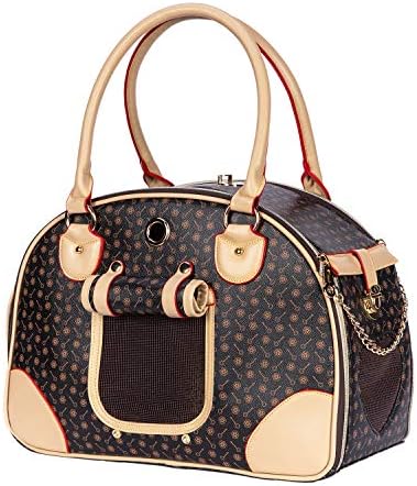 Adriene's Choice Luxury Pet Carrier, Puppy Small Dog Carrier, Cat Carrier Bag by GOLDEAL