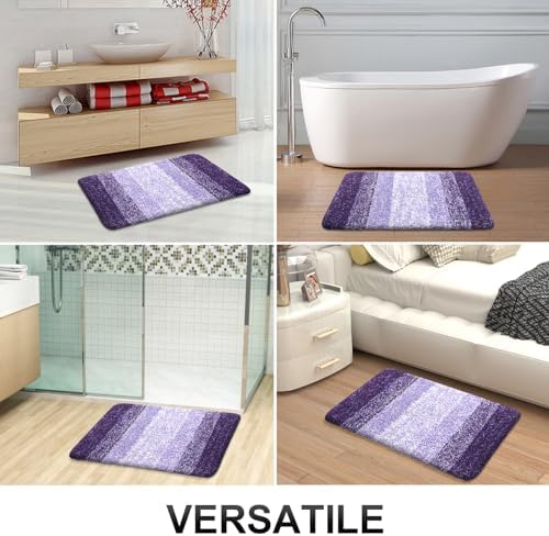 OLANLY Bathroom Rugs Mat 34x21, Extra Soft Absorbent Microfiber Bath Rugs - Image 7