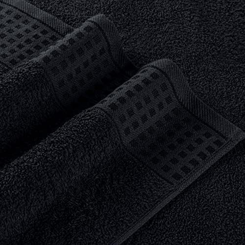 GLAMBURG 100% Cotton 2 Pack Oversized Bath Towel Set 28x55 Inches, Ultra Soft - Image 2