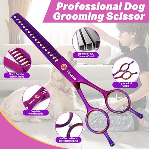 7.5" Dog Grooming Scissor - Image 5
