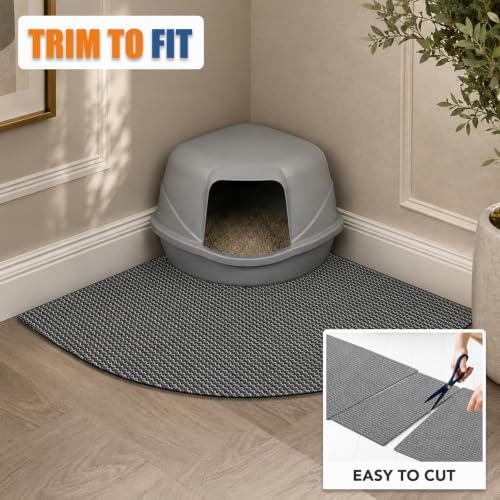 Cat Litter Mat Extra Large 45''x30'' Non-Slip XL Litter Mat - Image 3