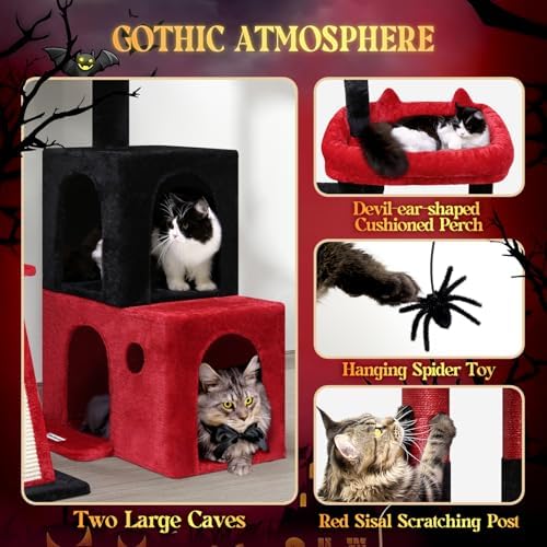 Globlazer Gothic Maine Coon Cat Tower - Image 4