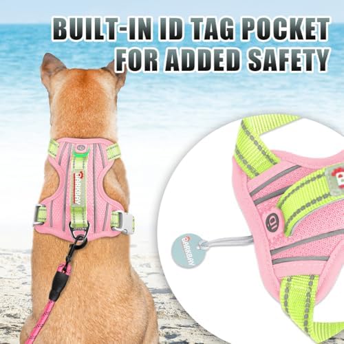 BARKBAY Dog Harness for Large Dogs No Pull Dog Vest ID Tag Pocket - Image 2