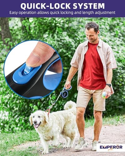 Emperor Pets Retractable Dog Leash, 16 ft - Image 3