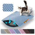Extra Large Cat Litter Mat, Double Layer Honeycomb Design by Petinstinct