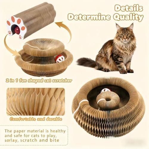 Cat Scratcher Toys for Indoor Cats - Image 3