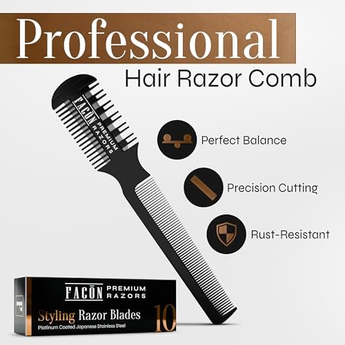 Facón Razor Comb for Hair Cutting - Image 2
