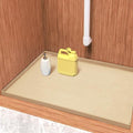 URMONA Waterproof Silicone Under Sink Mat 31'' x 22'' Shelf Liner by URMONA