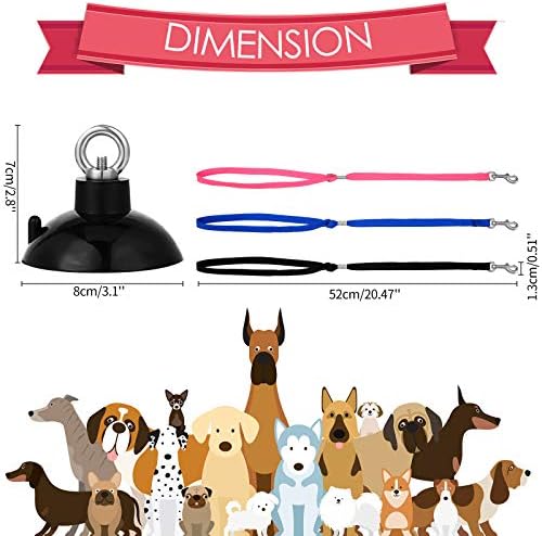 Frienda 4 Pcs Dog Bathing Tether - Image 2