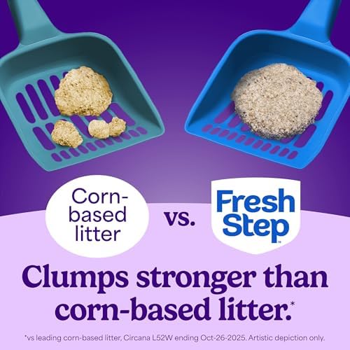 Fresh Step Advanced Simply Unscented Multi Cat Clumping Cat Litter, 18.5 lb - Image 6