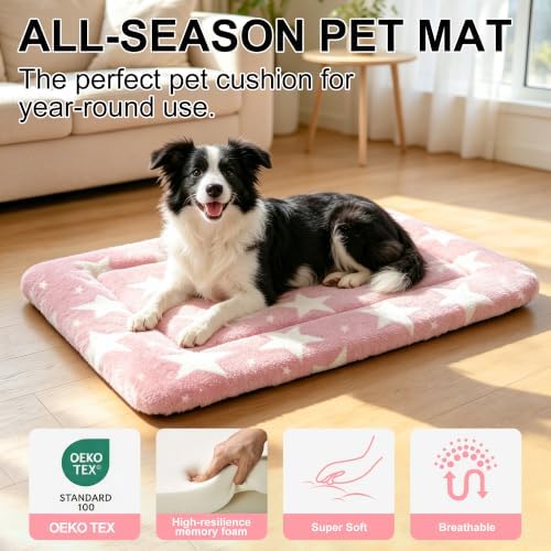 Dog Bed Mat, Reversible Crate Pad & Durable Dog Bed - Image 2