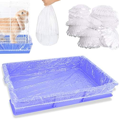 upcessory 50 pcs Disposable Cage Liners, Universal Toilet Film by upcessory