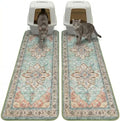 Hompet Cat Litter Mat 2 Pack, 20x60 Large Machine Washable Trapping Mats by Hompet