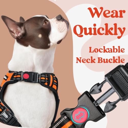 rabbitgoo Dog Harness Medium Sized, Updated Easy On & Off - Image 3