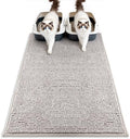 Pieviev Soft Chenille Cat Litter Box Mat, Ultra Absorbent by Pieviev