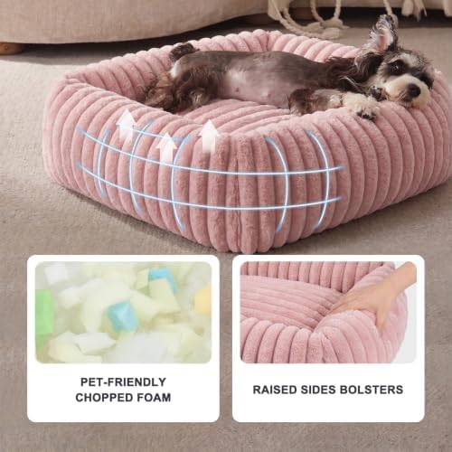 FURTIME Dog Bed for Small Dogs, Washable Orthopedic Dog Bed - Image 2