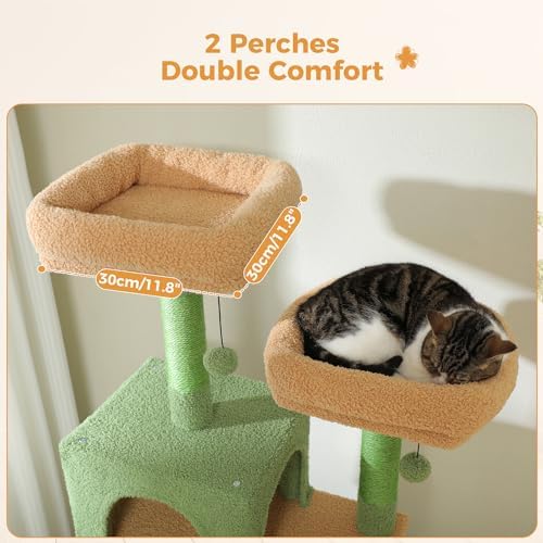 PAWZ Road 72" Cactus Cat Tree Tall Tower - Image 5