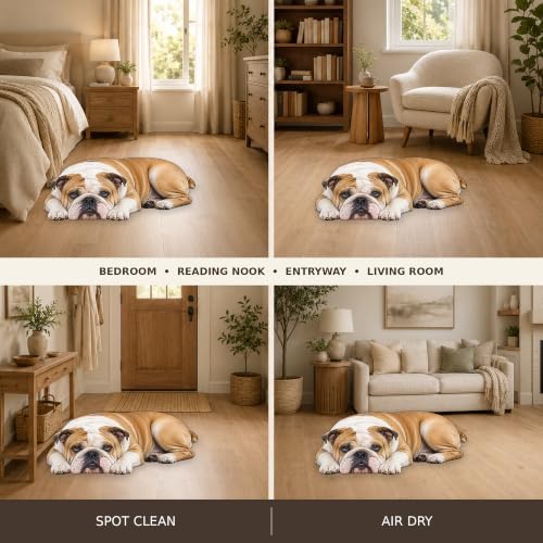 3D Realistic Dog Shaped Bath Mat & Floor Rug - Image 6