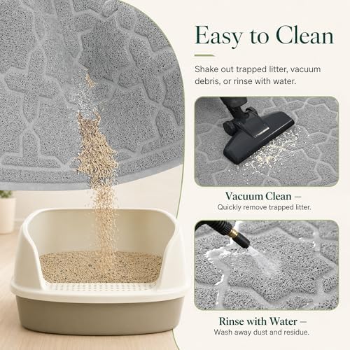 Yimobra Cat Litter Mat, Waterproof Litter Trap Mat - Image 5