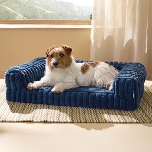 Bedsure ComfyFleece® Memory Foam Orthopedic Dog Beds Medium Size Dog 30" by BEDSURE