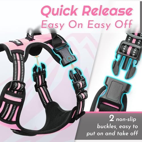 Eagloo Dog Harness for Small Dogs, No Pull Pet Vest - Image 6