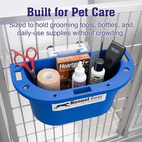 Dog Grooming Organizer with Plastic Bar Mount System - Image 3