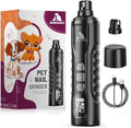 Electric Dog Nail Grinder: Upgraded 5-Speed Quiet Dog Nail Trimmer-Safe by Juveximzy