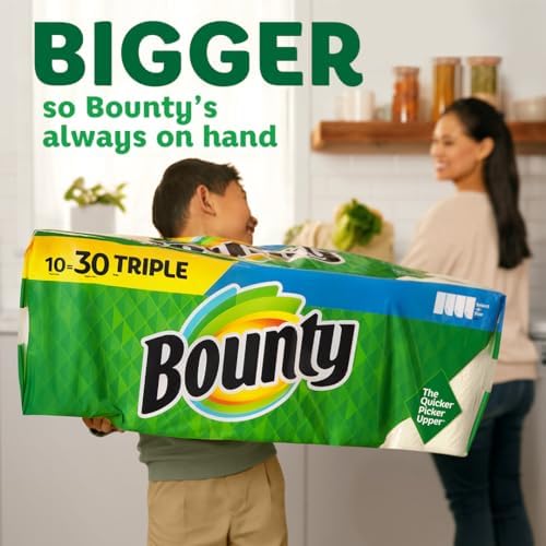 Bounty Select-A-Size Paper Towels, 6 Triple Rolls, 135 Sheets Per Roll - Image 5