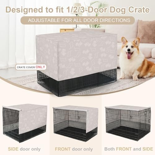 Explore Land Breathable Dog Crate Cover, 36 inches - Image 4