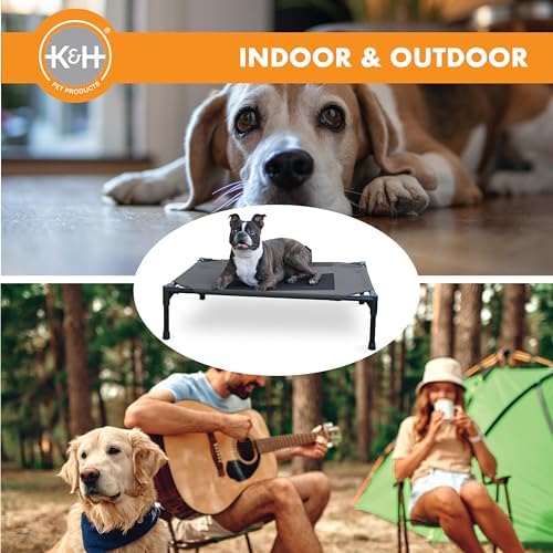 K&H Outdoor Elevated Dog Bed, Cooling Raised Dog Bed - Image 6