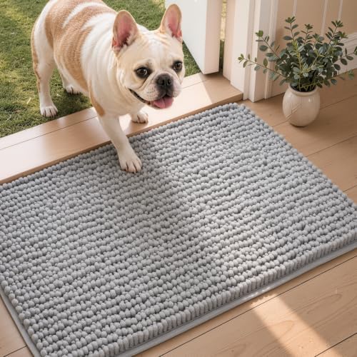 Ophanie Grey Door Mat 28x18, Muddy Mats by Ophanie