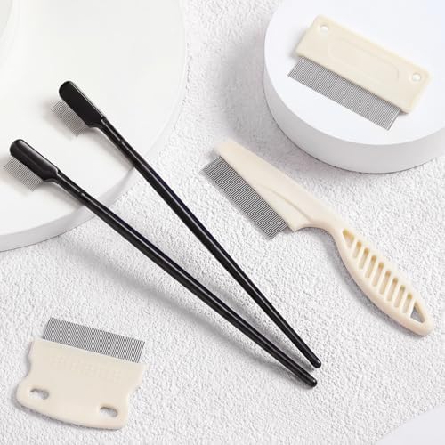 Fullhawl 5 Pcs Dog Eye Combs Tear Stain Remover Combs - Image 6