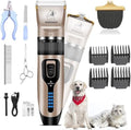 Dog Clippers Grooming Kit and Trimmer by Gooad