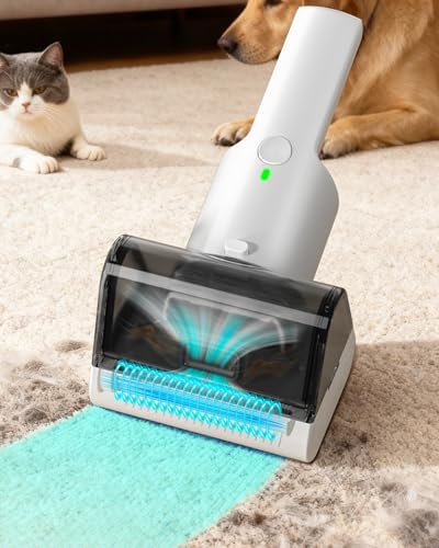 Misfans Electric Pet Hair Removal Tool, 2026-Upgrade Cat&Dog Hair Vacuum & Lint by MISFANS