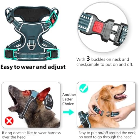Timos Dog Harness, No Pull Large Sized - Image 2